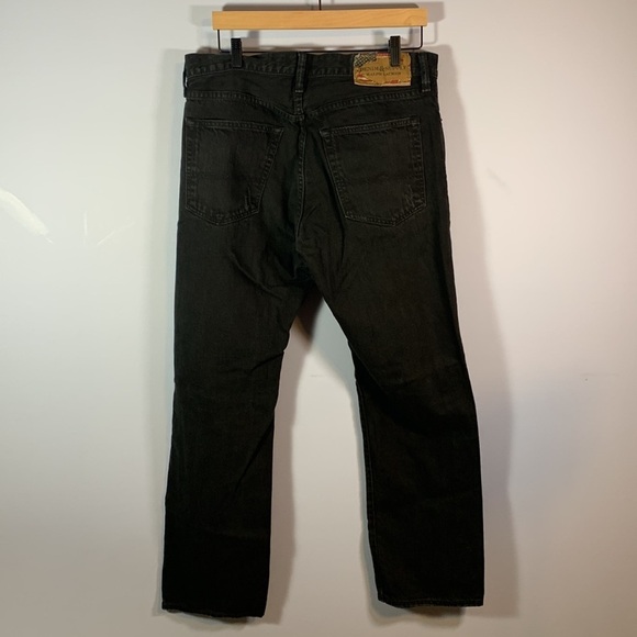 Denim & Supply Ralph Lauren straight fit blackburn black wash 34/30 cotton - Picture 5 of 14